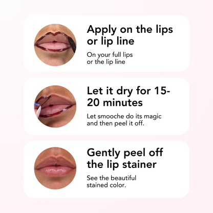 Zakdavi™Stick & Stay Peel-off Lip Stain-✨Long-lasting color lock, waterproof and smudge-resistant✨