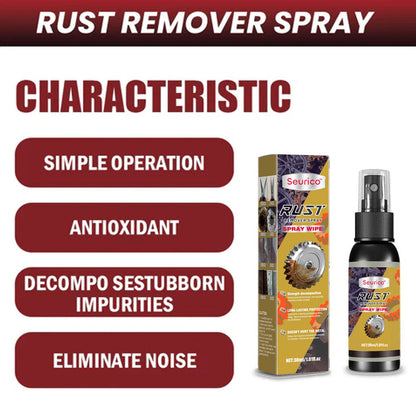 🔥 Seurico™ Immediate Brilliance Metal Cleaner and Rust Eliminator ✨ (For tools, fences, doors, vehicles, kitchenware, and more)