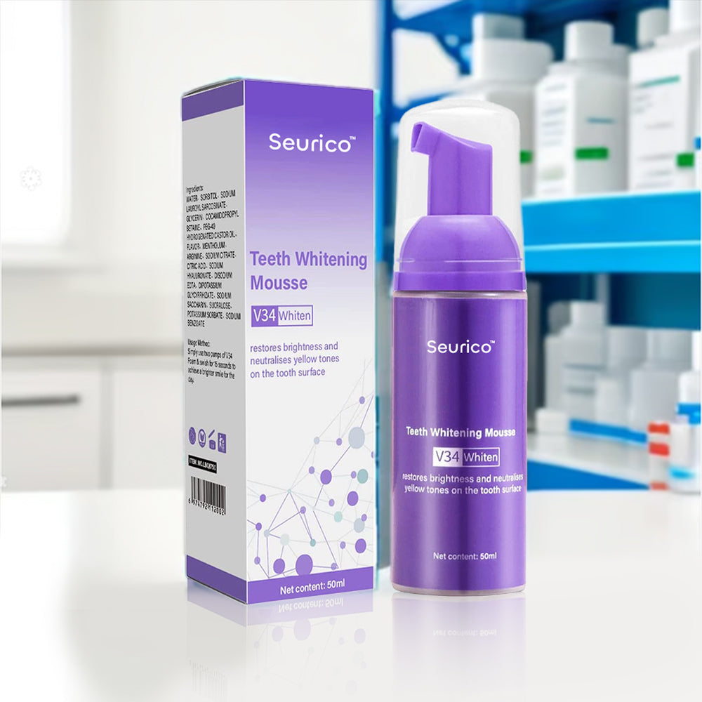 Seurico Herbal Whitening Mousse Toothpaste