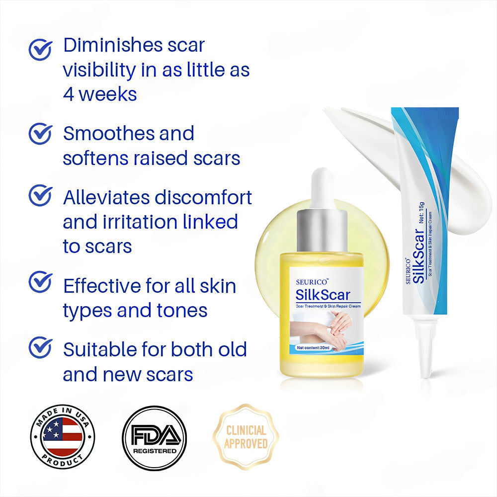 Seurico™ SilkScar Scar Treatment & Skin Repair Serum