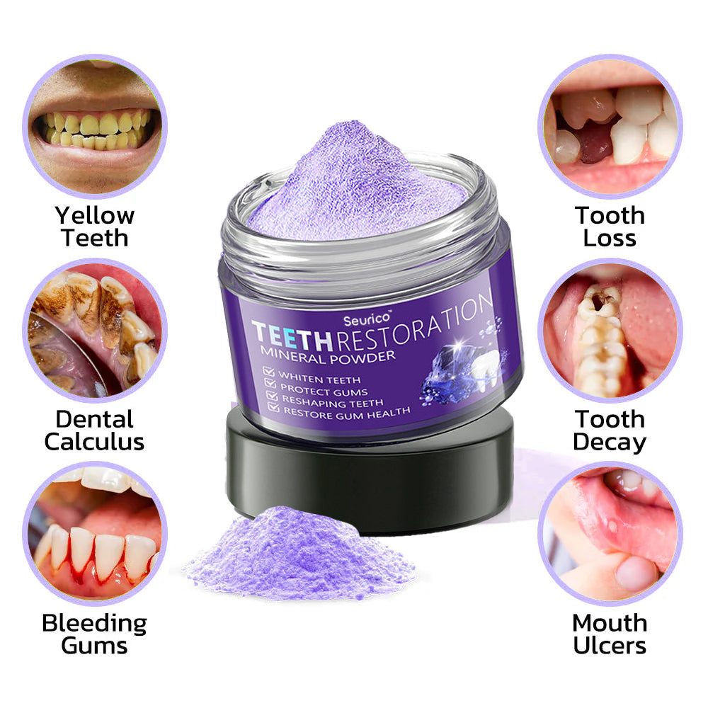 TeethRestoration Mineral Powder🦷(ADA recommended) 🎁Flash Sale - Don’t Miss Out