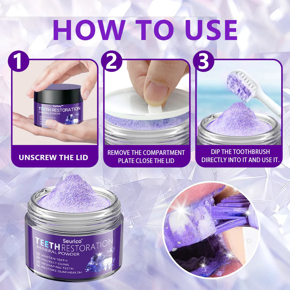TeethRestoration Mineral Powder🦷(ADA recommended) 🎁Flash Sale - Don’t Miss Out