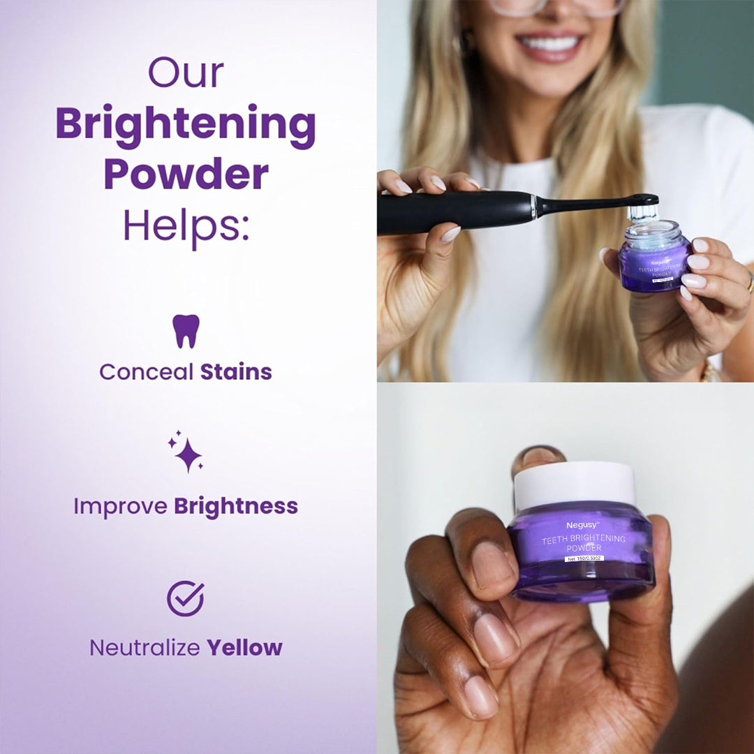 Negusy™ Teeth Whitening & Brightening Powder