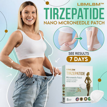 LBMLBM™ NIDDK-Tirzepatide Slimming NANO MICRONEEDLE PATCH （Zero Pain, 24/7 Release | Lose 20lbs FAST | 90% Sugar Drop | ）
