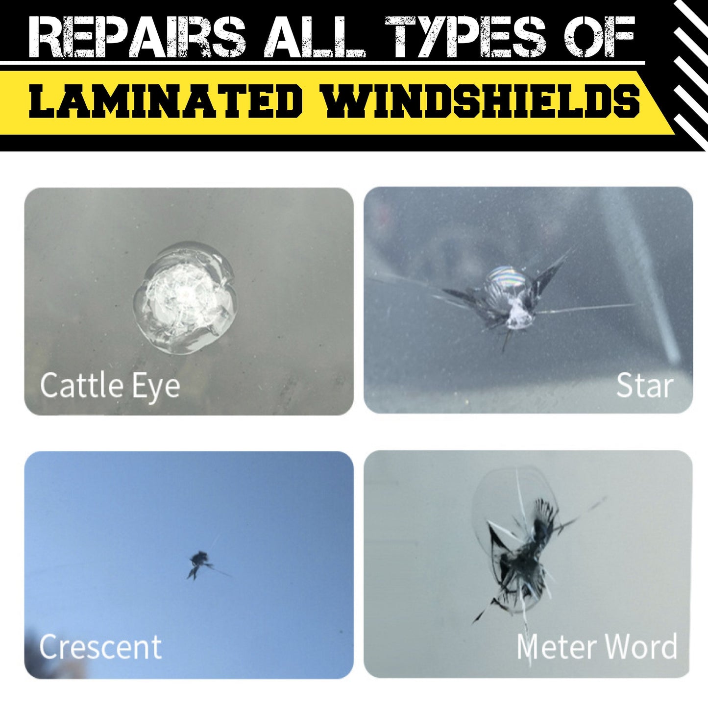 🚗💎 Zakdavi™ Automotive Glass Nano Repair Kit – Total Solution for Crack & Scratch Restoration ✨🔧