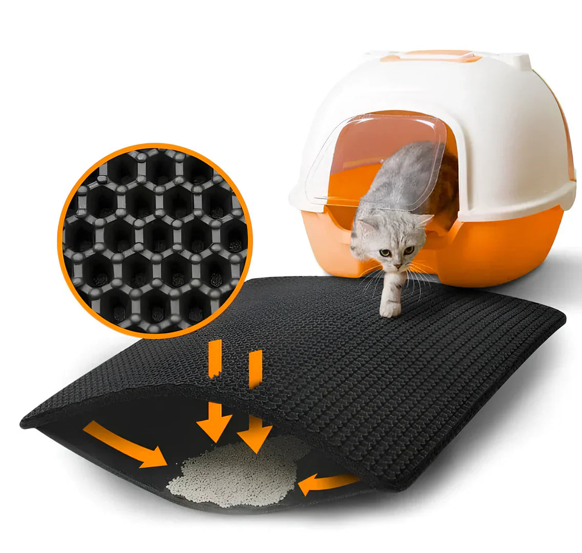 Clearance Blowout! 🚨 Negusy™ Waterproof Cat Litter Mat
