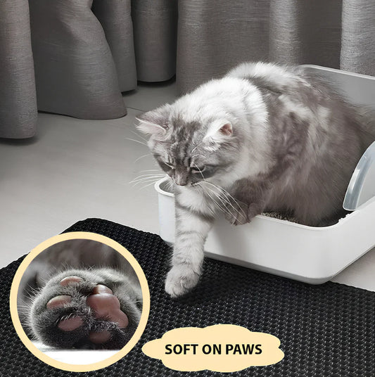 Clearance Blowout! 🚨 Negusy™ Waterproof Cat Litter Mat