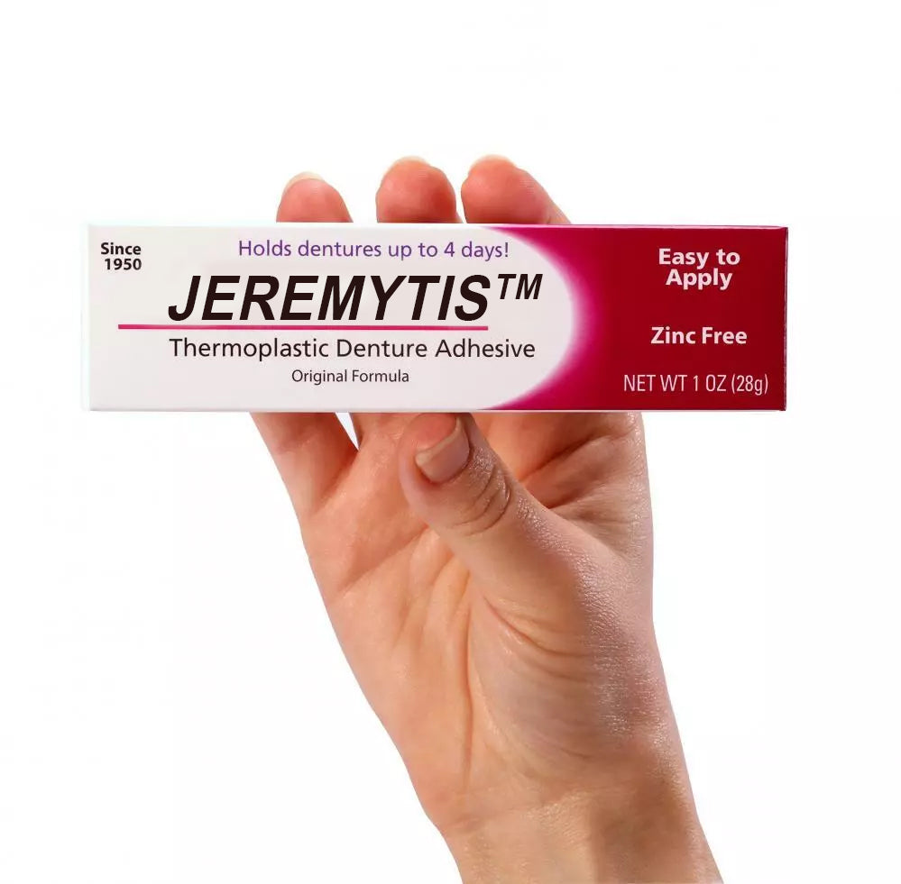 ⏰[Official Brand Store 24-Hours Promotion Buy 1 Get 2 Free] JEREMYTIS™ Thermoplastic Denture Adhesive