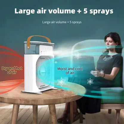 Summer Hot Sale 49% OFF🔥Portable Humidifier Air Cooler Mist Fan
