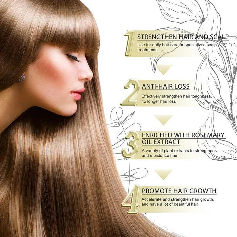 🌟 Last Day Sale – 80% OFF! 🌟Seurico™ Rosemary Hair Growth Oil 100% Natural Hair Growths